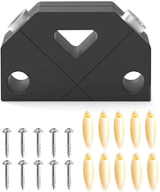 Ferramenta per unione di legno - Struttura affidabile - Set di viti - Chiave a ingranaggi - Chiave a stella - Viti in ferrometalli - Facile da utilizzare