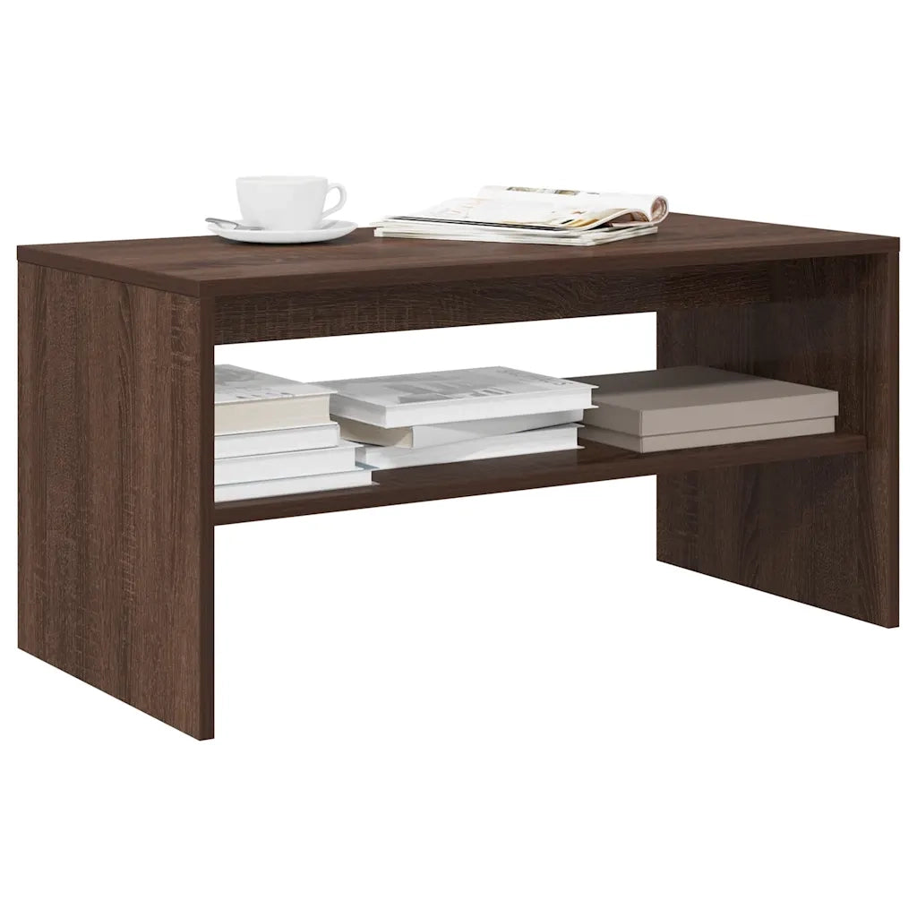 Mobile Porta TV Rovere Marrone 80x40x40 cm in Legno Multistrato