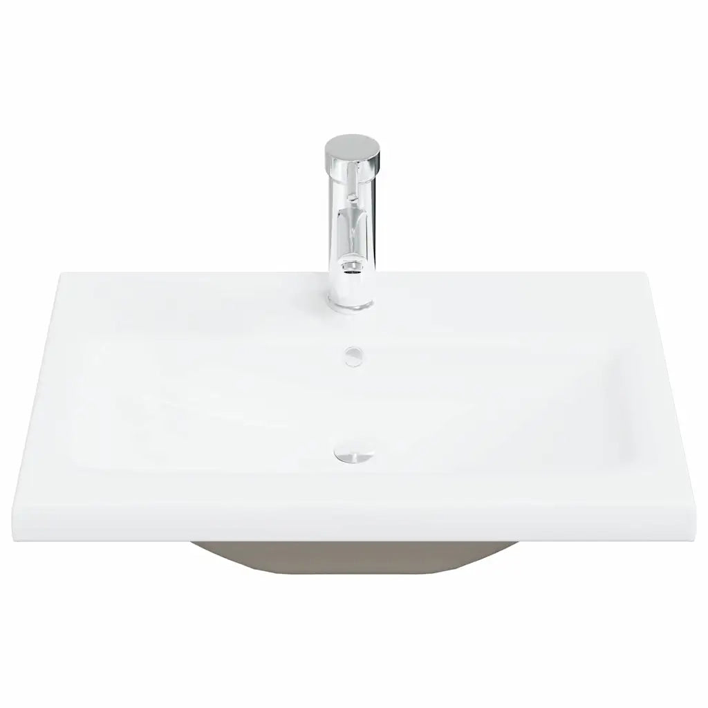 Armadio per Lavabo da Bagno Rovere Nero 60 x 39 x 62 cm 3333143