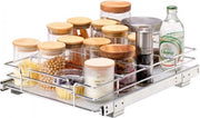 Kruidenrek estensibile per cucina 292 x 419 x 63,5 mm con lavello scorrevole, kruidenrek da appendere, organizzatore per cucina, piastra per sottozona, cassetta per lavello multifunzione