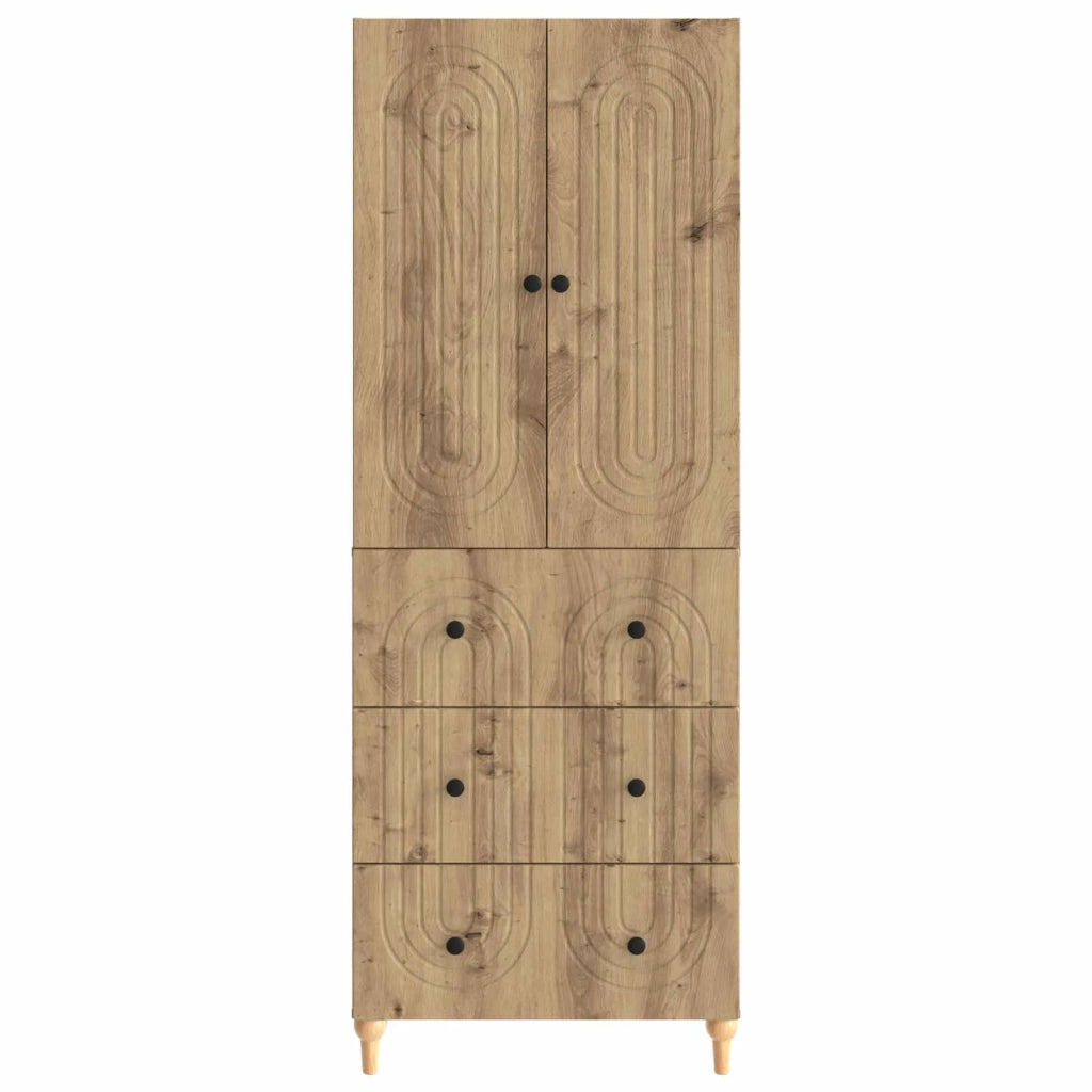 Set di armadi 2 pcs 66 x 34,5 x 90 cm Legno ingegnerizzato 3416465