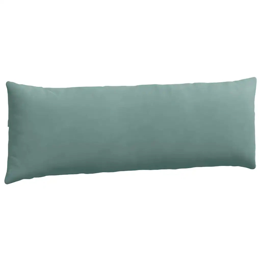 Cuscini da Divano 2 pcs Verde Mare 120 x 40 cm Tessuto in Cords