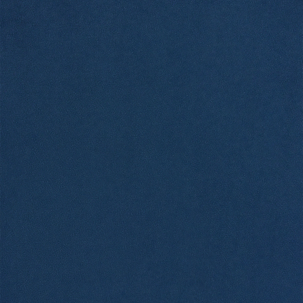Poltrona Velluto Blu Struttura In Metallo Dorato Con Schienale Tondo Stile Glam