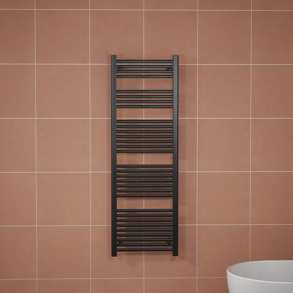 Termoarredo scaldasalviette 1500x500 nero opaco interasse 450 | Antares