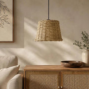 Brown Lampshade 30x20 Cm Wicker