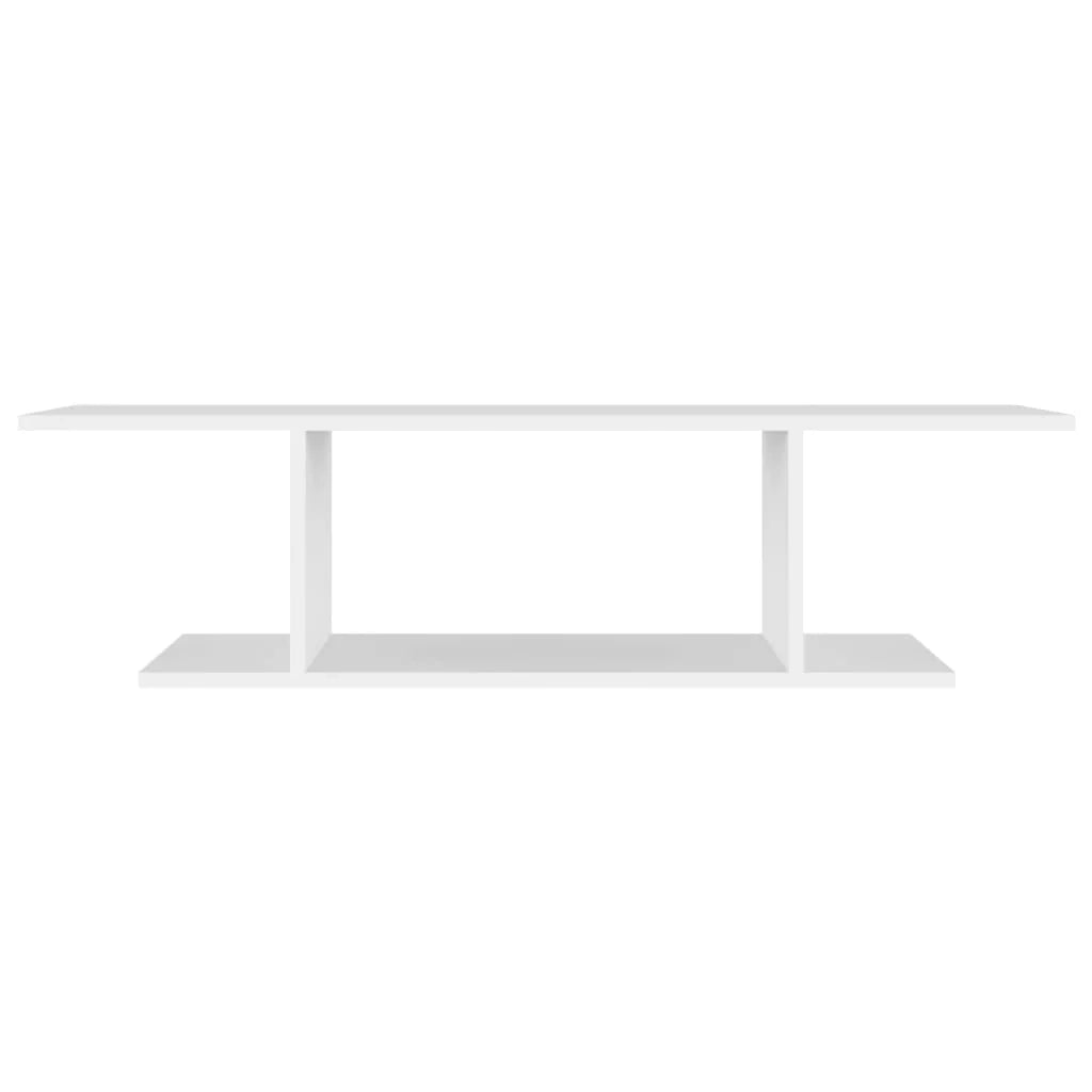 Mobile TV multimediale scaffale TV mobile TV credenza TV sala da pranzo soggiorno camera da letto montaggio a parete 103 x 30 x 26,5 cm bianco 02_0027745