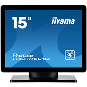 Iiyama prolite t1521msc-b2 monitor pc 38,1 cm (15") 1024 x 768 pixel xga led touch screen da tavolo nero