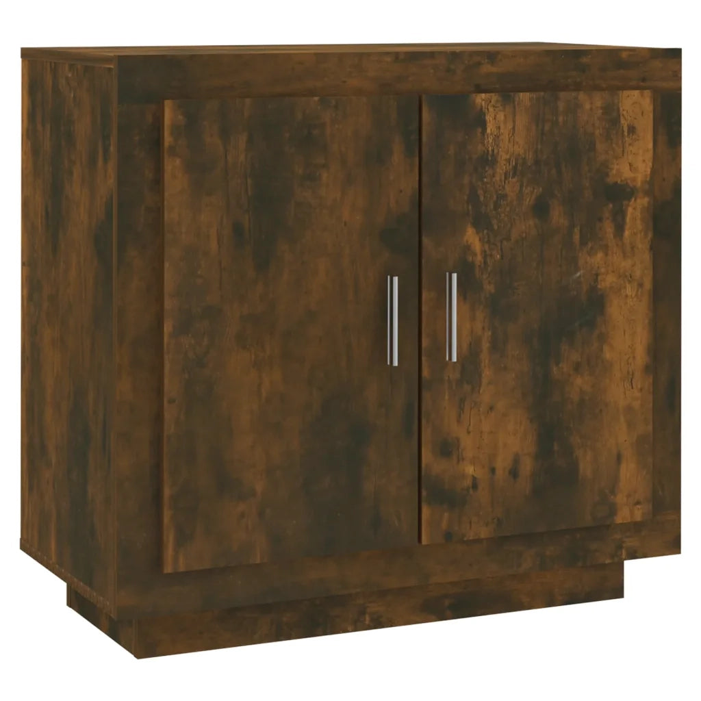 Credenza Rovere Anticato 80x40x75 cm in Legno Multistrato 817234