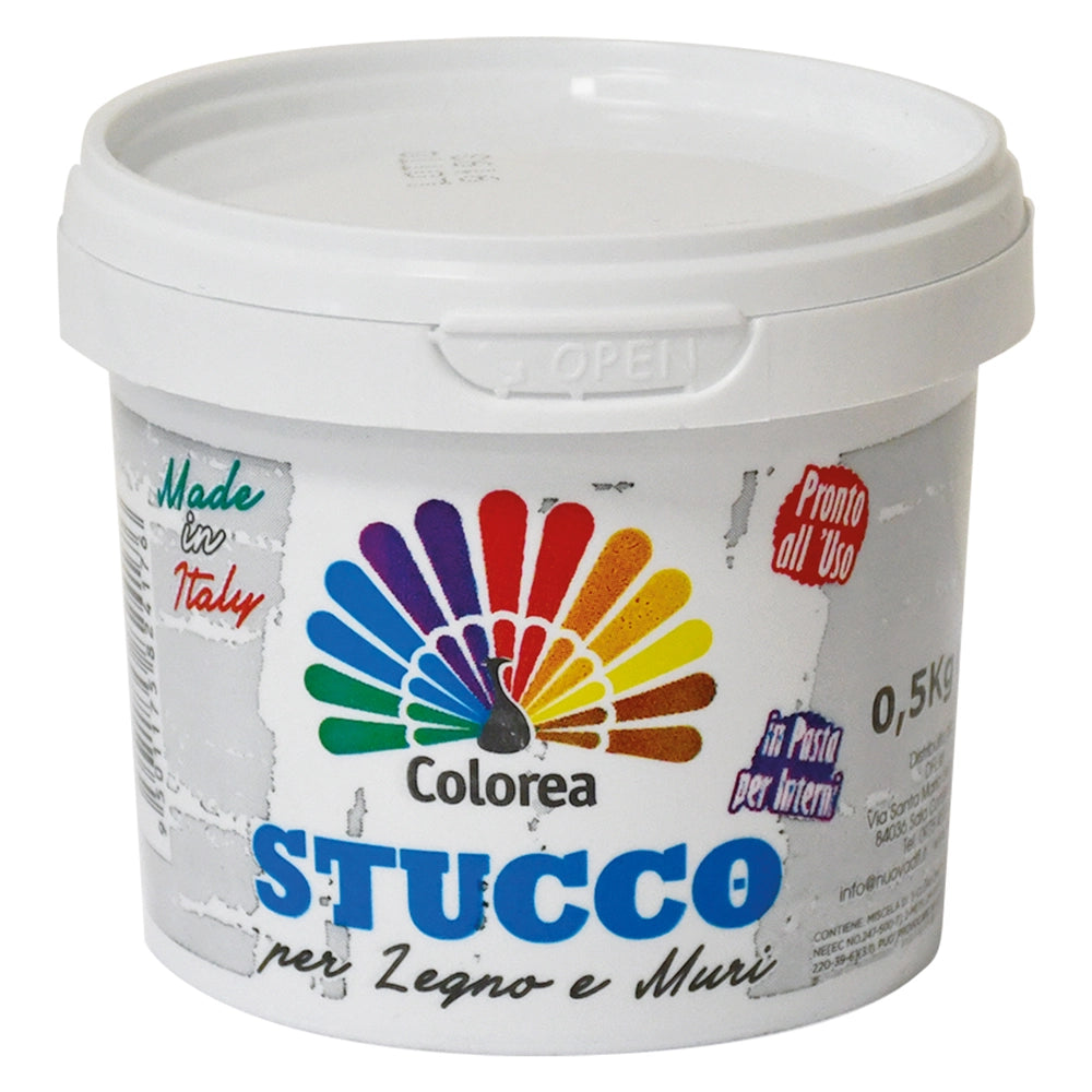 STUCCO IN PASTA 'COLOREA' Kg. 0,5- 24 pezzi  - COLOREA