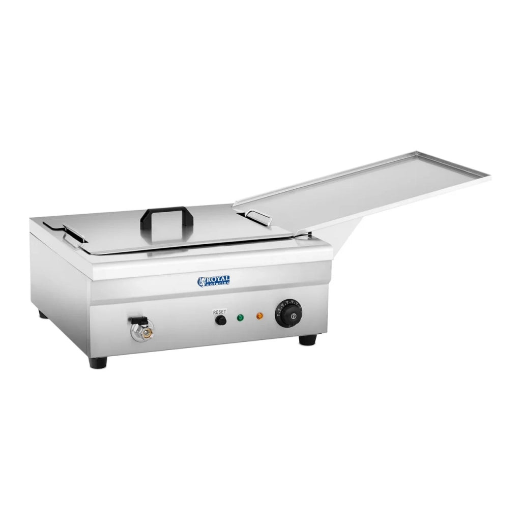 Friggitrice elettrica professionale per ristoranti 18 litri 3200 W zona fredda 14_0001769