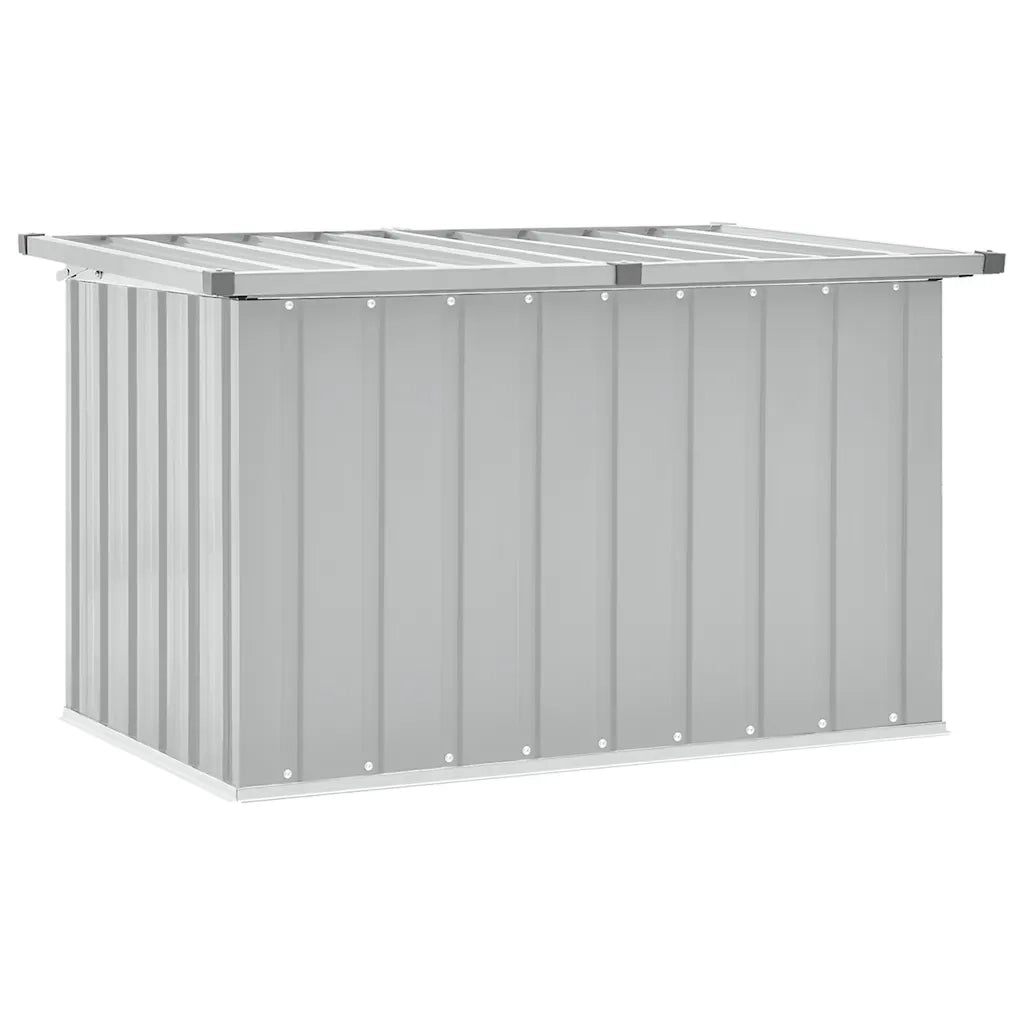 Baule da Giardino Grigio 109x67x65 cm 46258