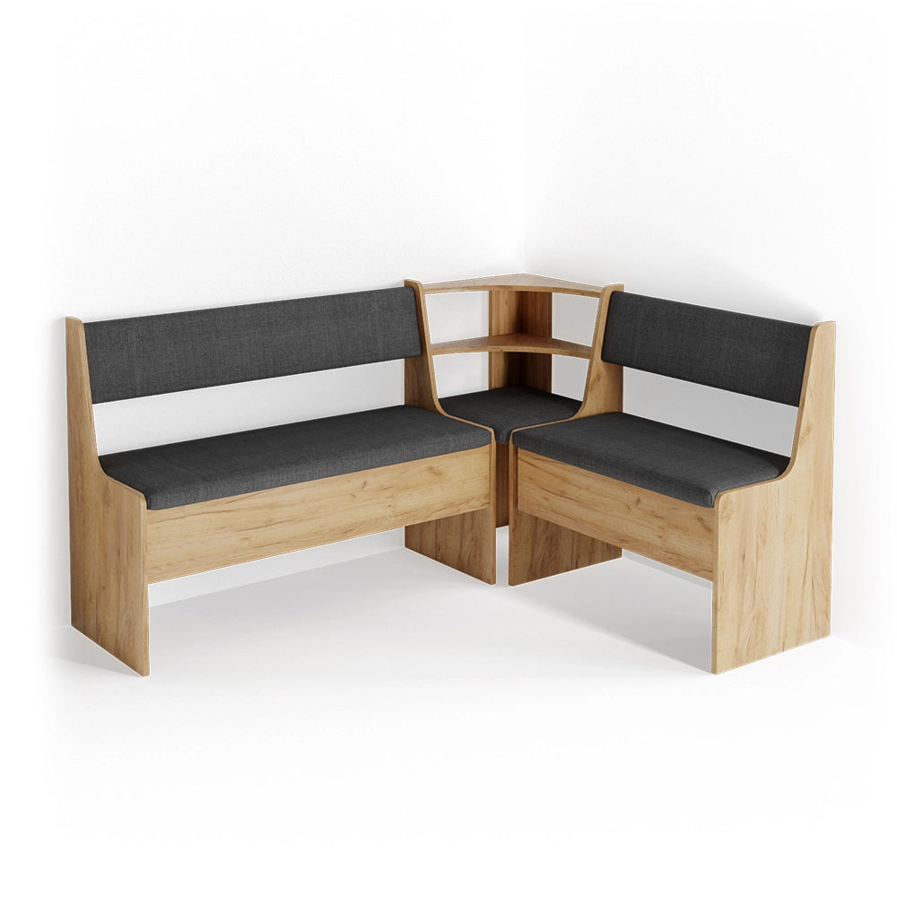 Vicco Panca ad angolo Quercia dorata 43.5 x 43.5 cm