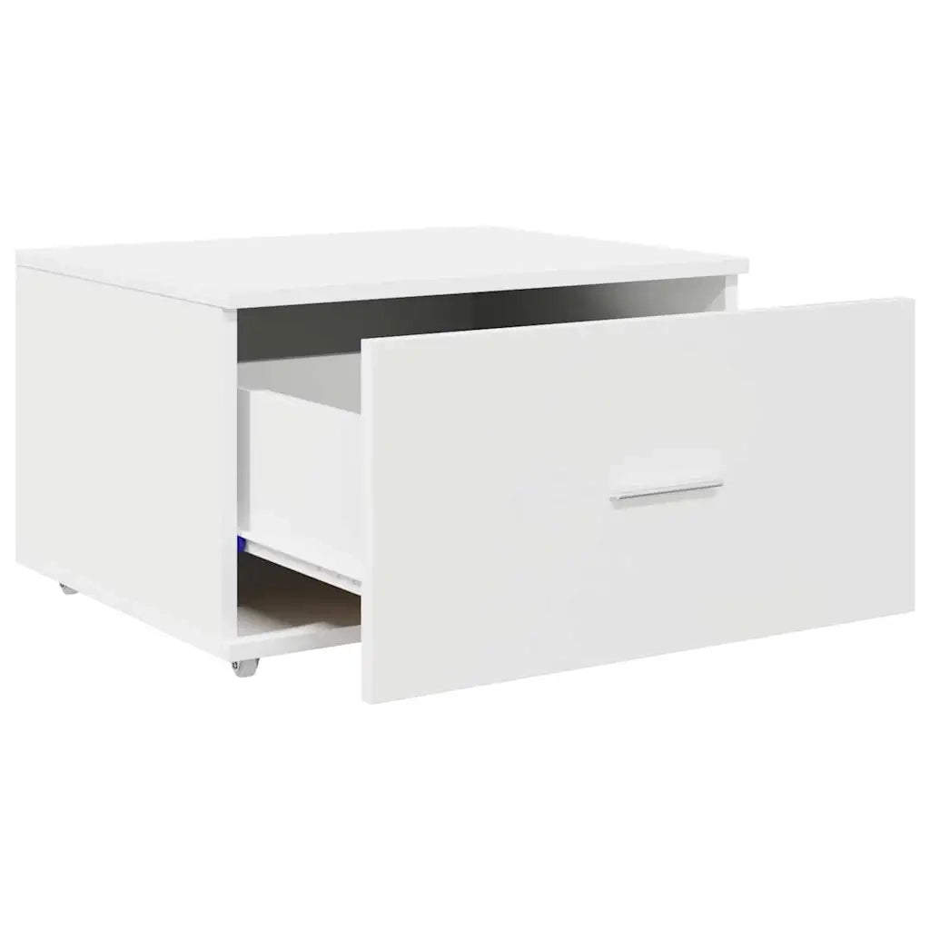 Mobile con Cassetti con ruota Bianco 55 x 45 x 31 cm 869306