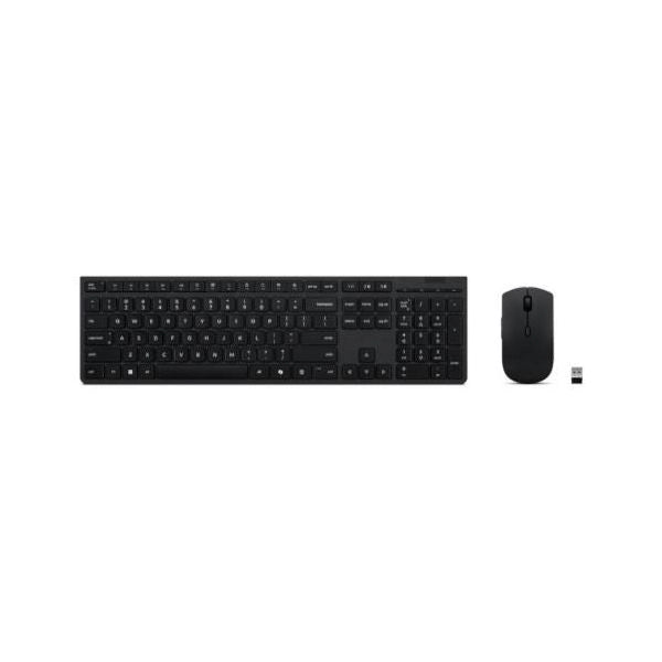 Lenovo professional wireless rechargeable keyboard and mouse combo ai - italy - 4x31r64334