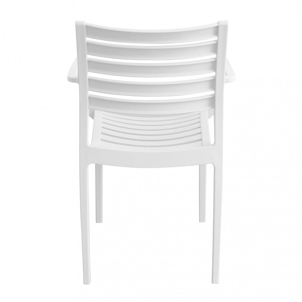 Poltrona Eveline 58,5x55,2x84 cm  in Polipropilene Bianco