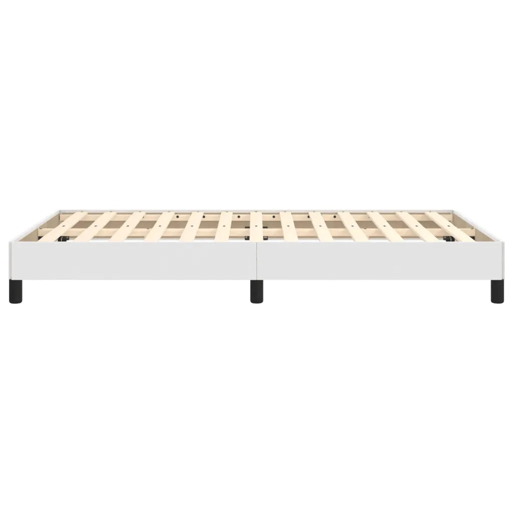 Giroletto-Struttura Letto Bianco 120x200 cm in Similpelle 878922