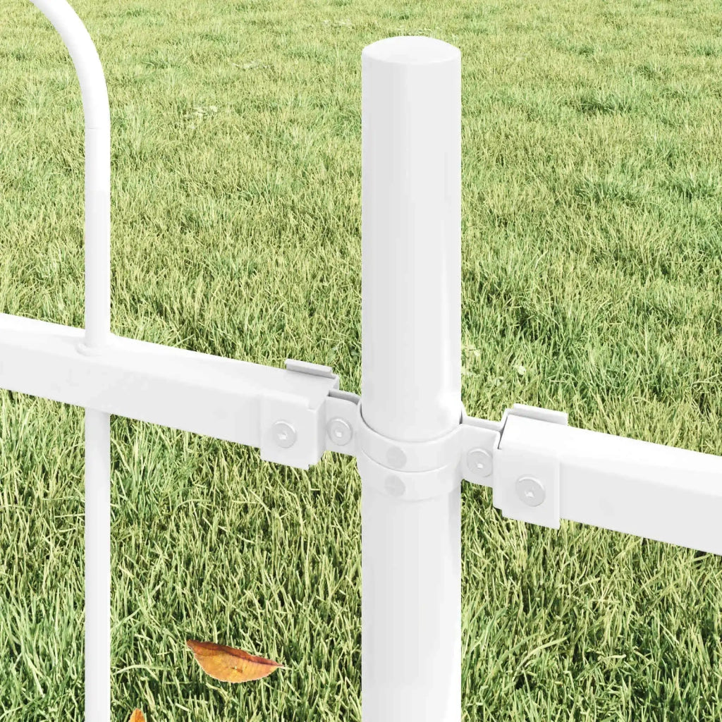 Recinzione per Giardino 5 pcs Bianco 8,5 x 0,6 m 3334103