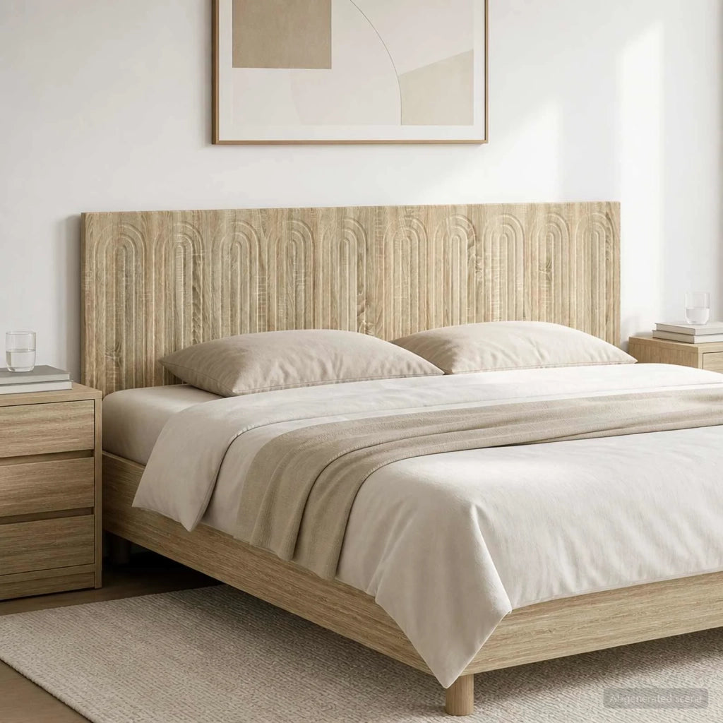 Testiera da Muro ALKMAAR Rovere Sonoma Legno ingegnerizzato 896267