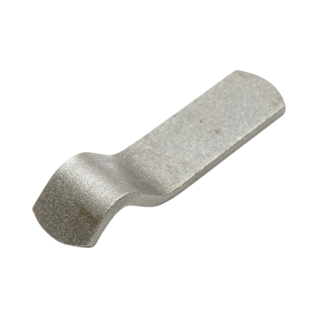 Morsetto di chiusura per saracinesca per rimorchio saldabile 98x25x5mm