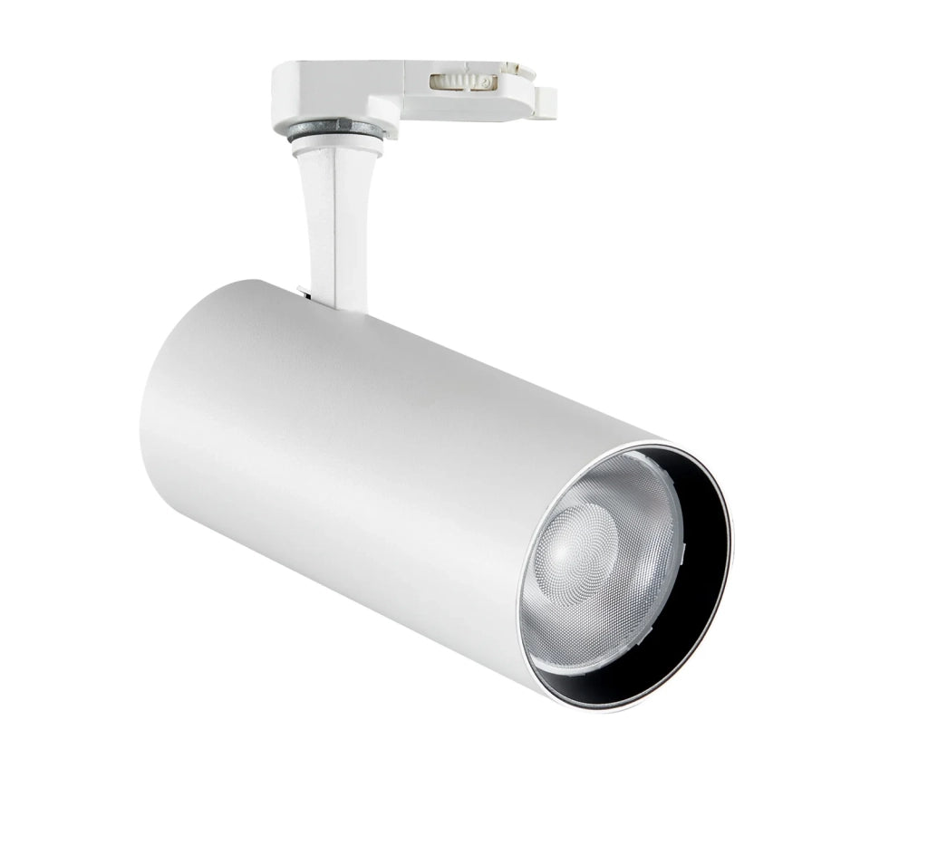 Faretto Su Binario Fox 1 Luce Led Integrato Bianco 8W Ip20