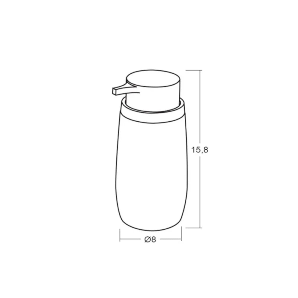 DISPENSER SAPONE LONDON BIANCO / LEGNO