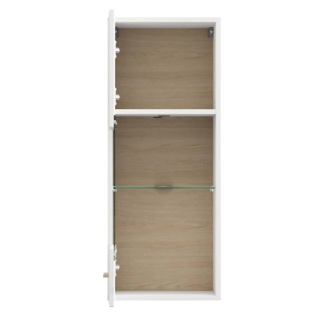 Gonnes, Mobile Pensile 2 Ripiani, 39x96h cm Bianco Opaco