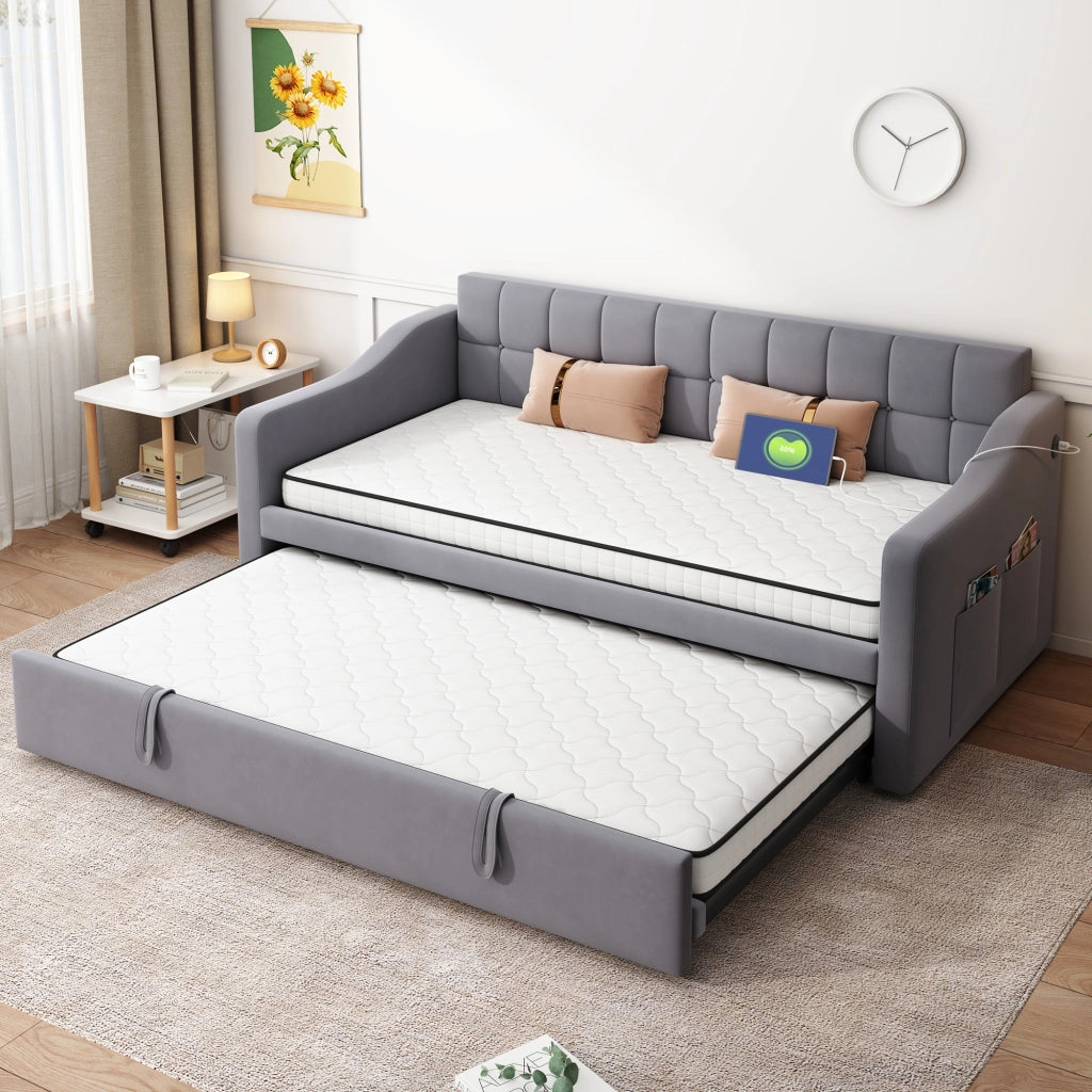 OKWISH Materasso a Molle 90×190 cm, Materasso Singolo H3, Design Ergonomico e Sollievo Lombare, senza Materasso, Bianco