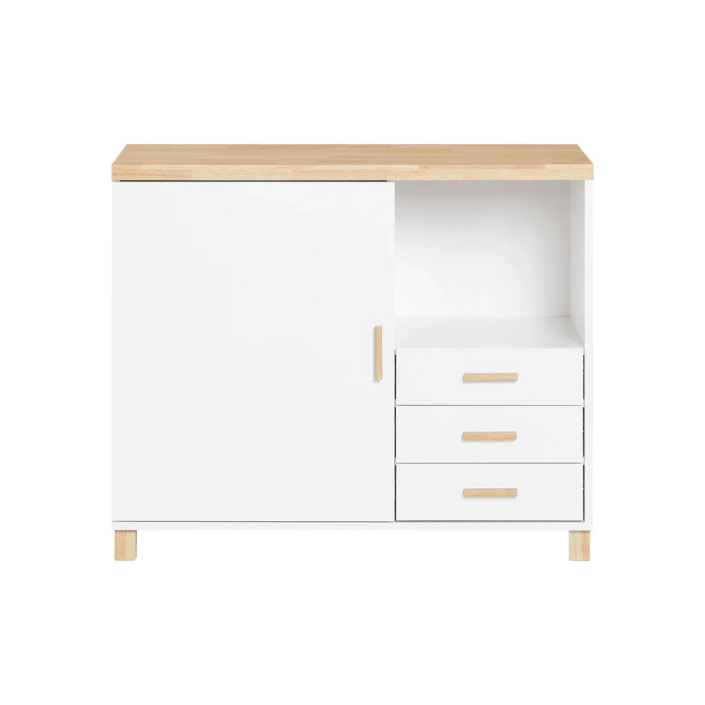 Tavolo da ufficio Armadi archivio Supporto stampante 90x45x75cm ASK07-WN