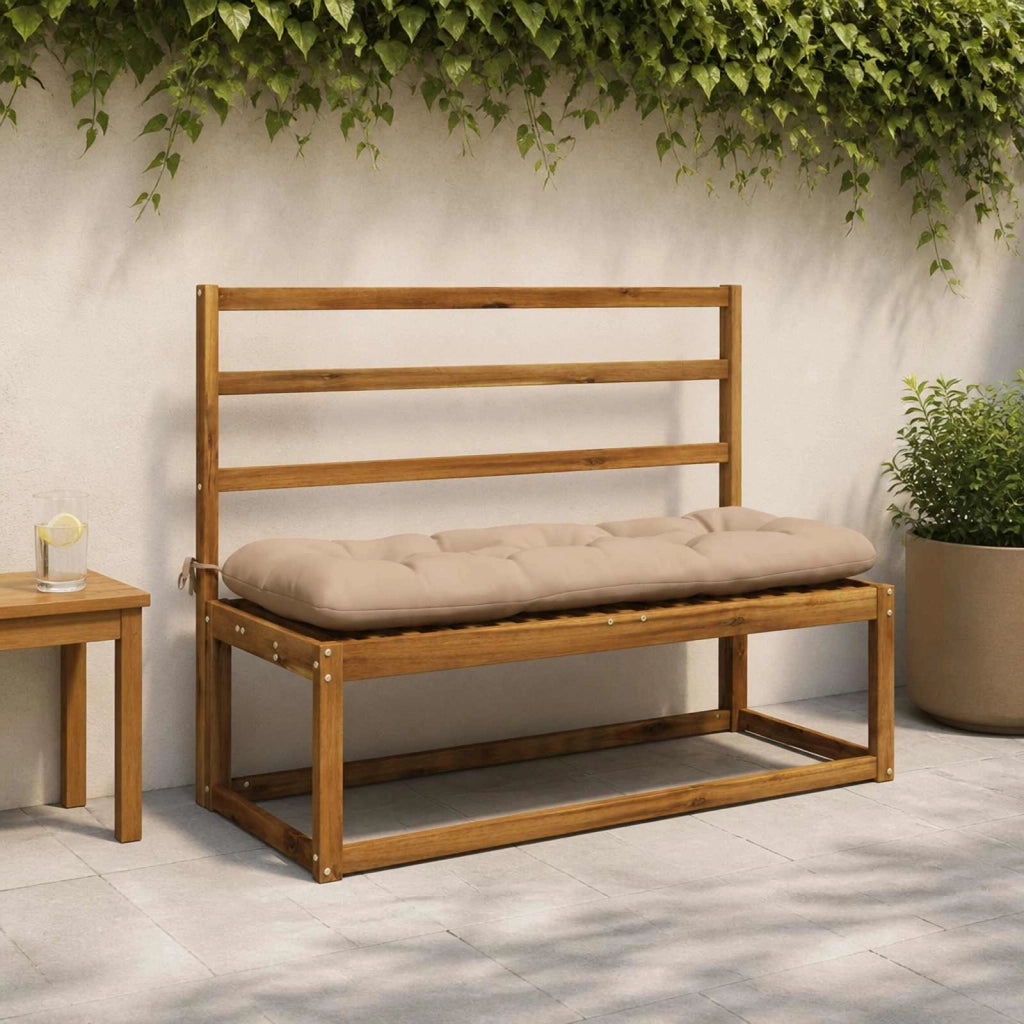 Cuscini per Panchina a 2 Pezzi VIANEN 100% Poliestere Sabbia 952399