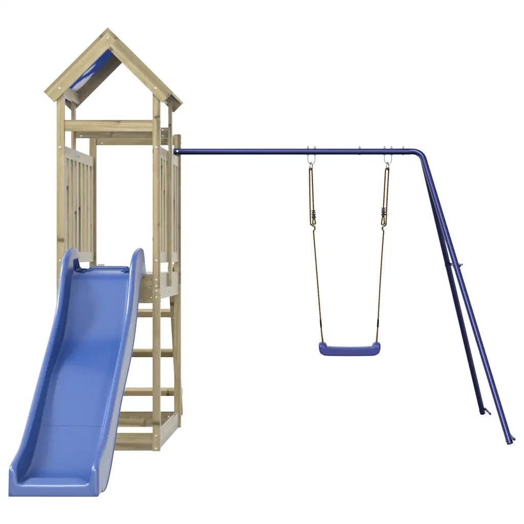 Set da Gioco da Esterno in Legno di Pino Impregnato 3279078