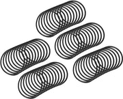 Set di 50 gomme nitril-rubbertine sfere per la riparazione di rubinetti - Nero - 28 mm x 24 mm x 2 mm - Attrezzatura per idraulici