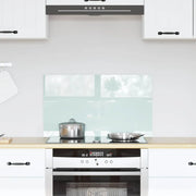 Rivestimento da Cucina-Paraschizzi per Cucina Bianco 70 x 40 cm vetro temperato