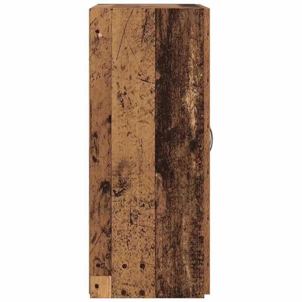 Mobile per Ufficio con porta Rovere Nero 70 x 32 x 77.5 cm CFW7885614