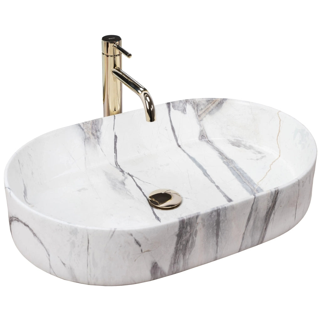 Lavabo Da Appoggio Rea Nadia 60 Sand