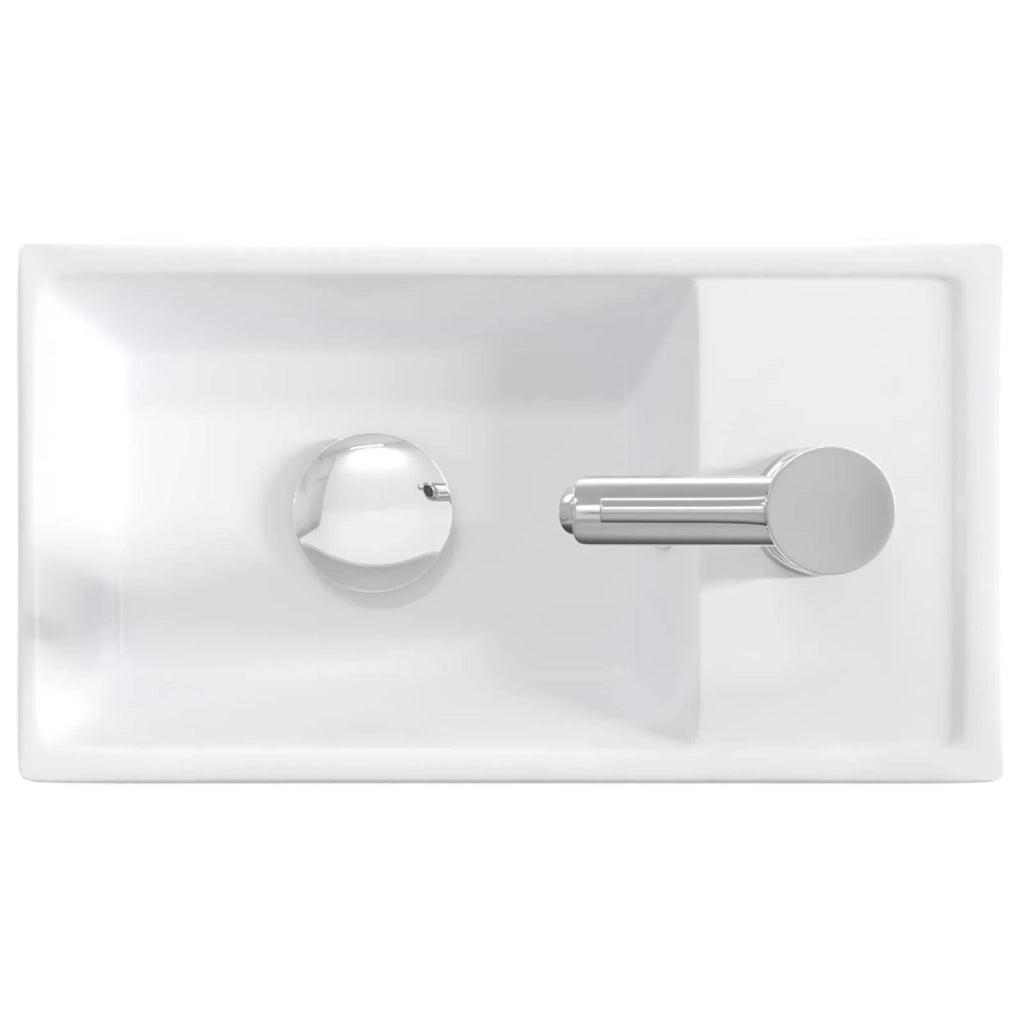 Lavabo da bagno Cromato 40,5 x 22,5 x 11,5 cm Metallo