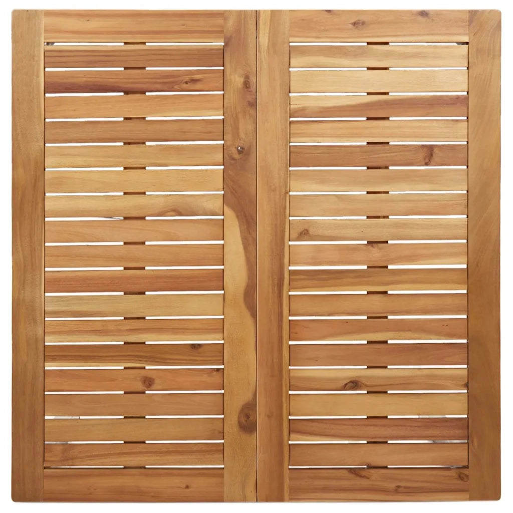 Set da Pranzo per Giardino 3 pcs Legno di Acacia Massello 3334805