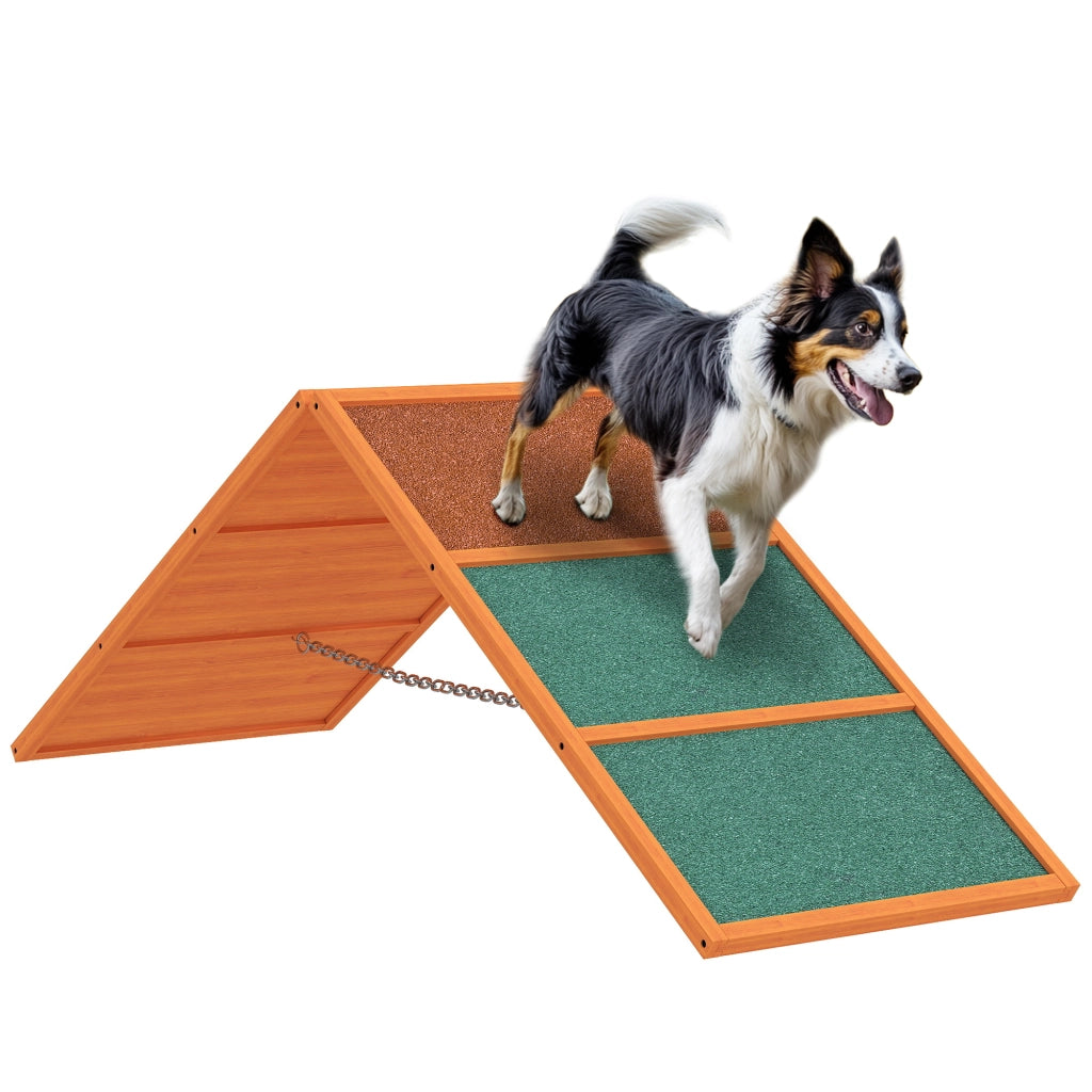 Rampa per Cani Folding ¨C zephmum ¨C Legno Naturale 173x59x66 cm