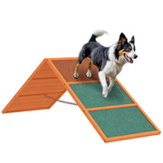 Rampa per Cani Folding ¨C zephmum ¨C Legno Naturale 173x59x66 cm