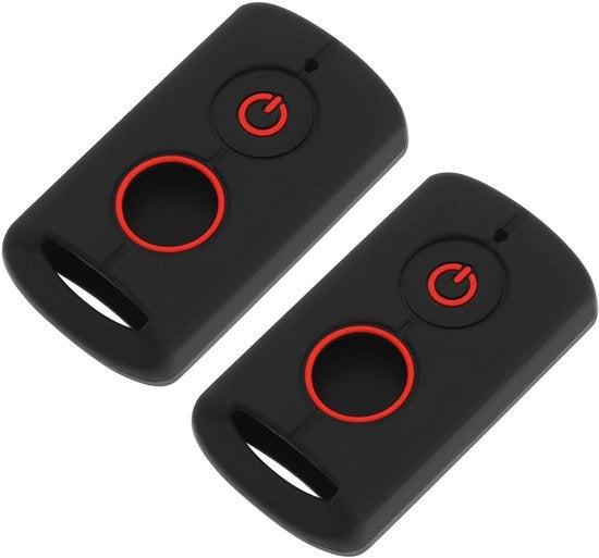 Comando a distanza con manubrio a forma di chiave - 2x Manubri in silicone - Antiscivolo - Resistente alle macchie - Compatibile con YAMAHA NVX155/QBIX/AEROX/XMAX300 - Peso leggero 5,8x3,3cm