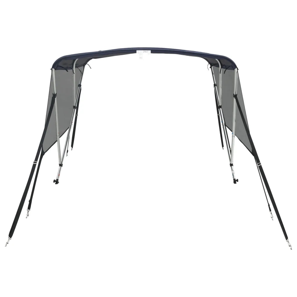 Bimini di Prua Pareti Laterali Rete 3 Archi 183x(185-198)x137cm