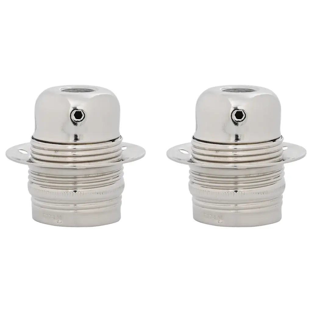 Portalampade 2 pz Nichel Satinato E27 CFW3718735