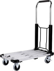 Carrello trasportabile pieghevole - capacità 150 kg