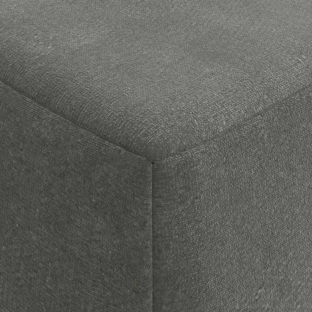 Divano Letto Pieghevole Grigio Scuro 60 x 70 x 41 cm Tessuto 900059