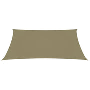 Vela ombreggiante/ombrellone rettangolare in tessuto Oxford 5 x 7 m beige 02_0009721