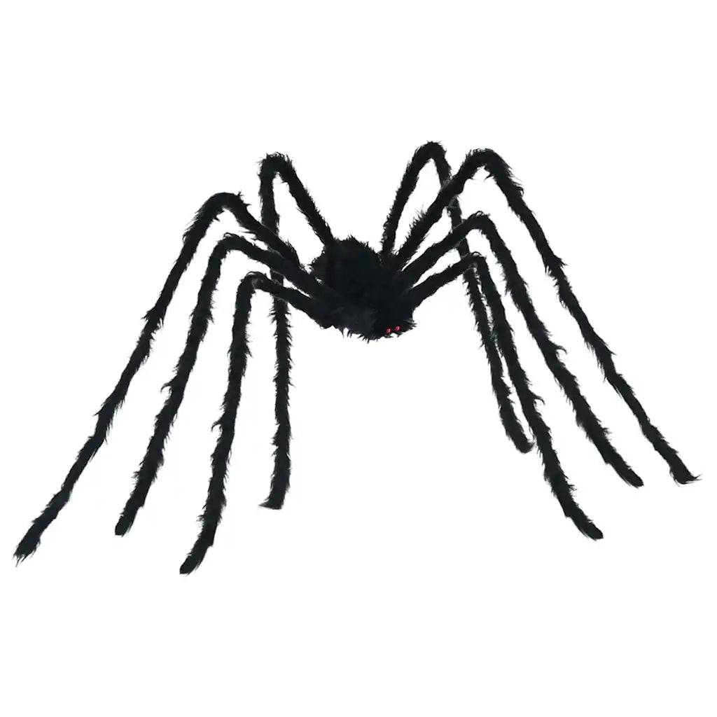 Decorazione Ragno di Halloween 3 pz Nero 200 cm CFW5076668