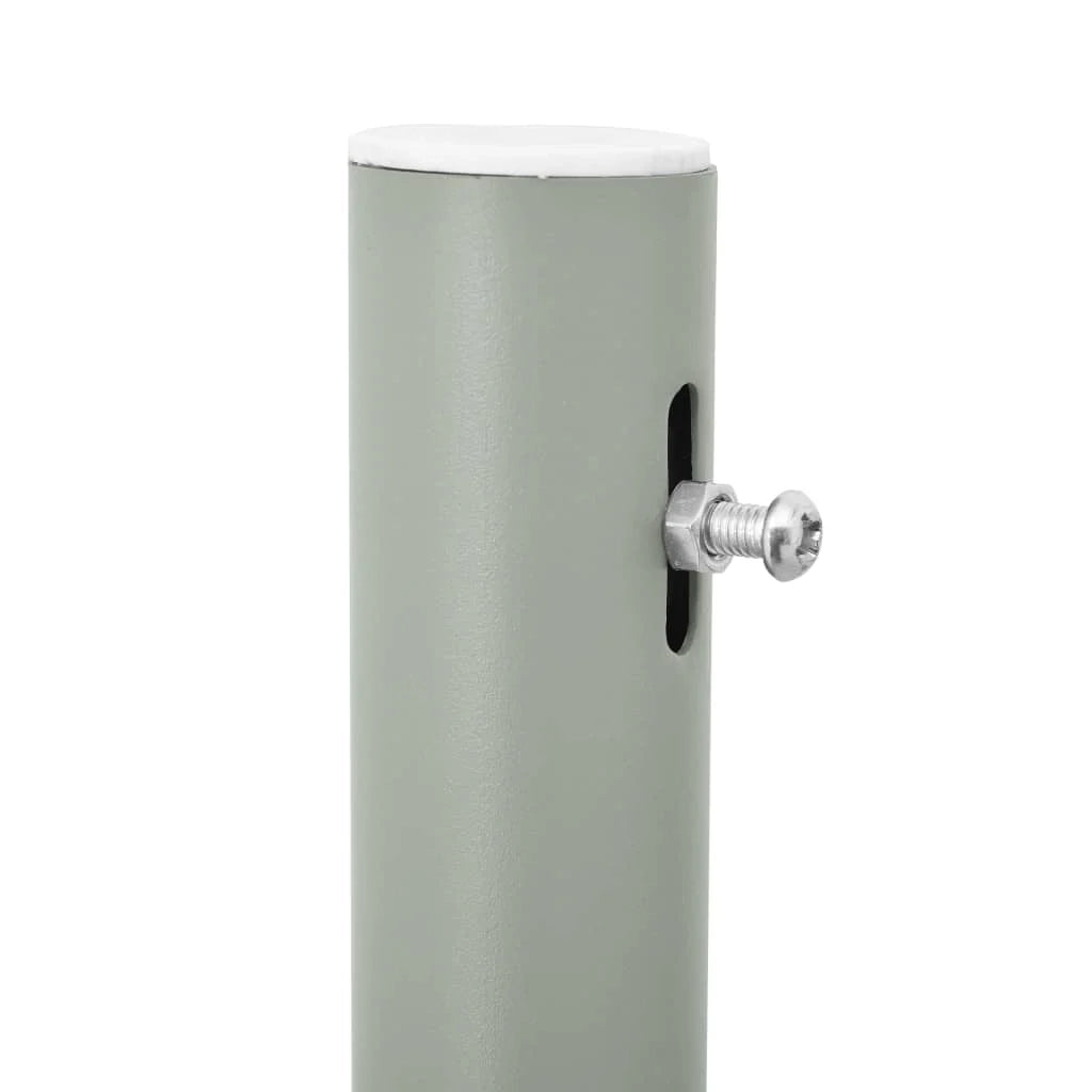 Tenda da sole laterale retrattile/schermo privacy per patio giardino terrazza balcone 170 x 300 cm grigio 02_0007314