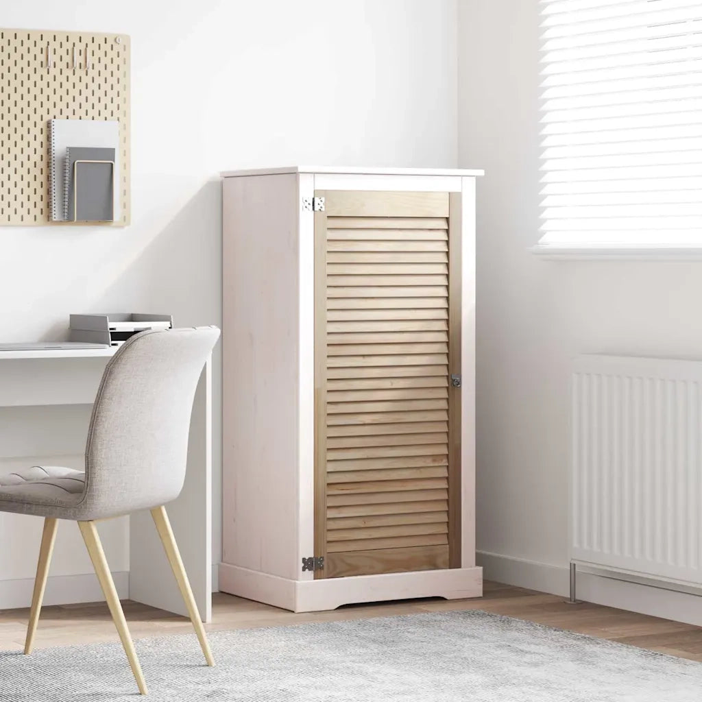 vidaXL Porta per Armadio con porta Marrone 110 x 49.5 x 2.1 cm