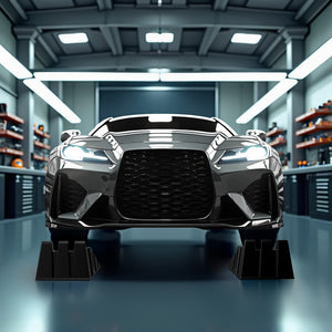 Cunei livellatori auto veicoli 2 pz. max 5 t Rampa di livellamento in plastica