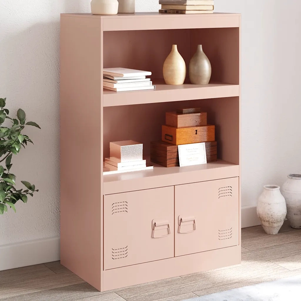 Credenza-Buffet-Armadio da cucina Rosa 67x39x107 cm in Acciaio 423713