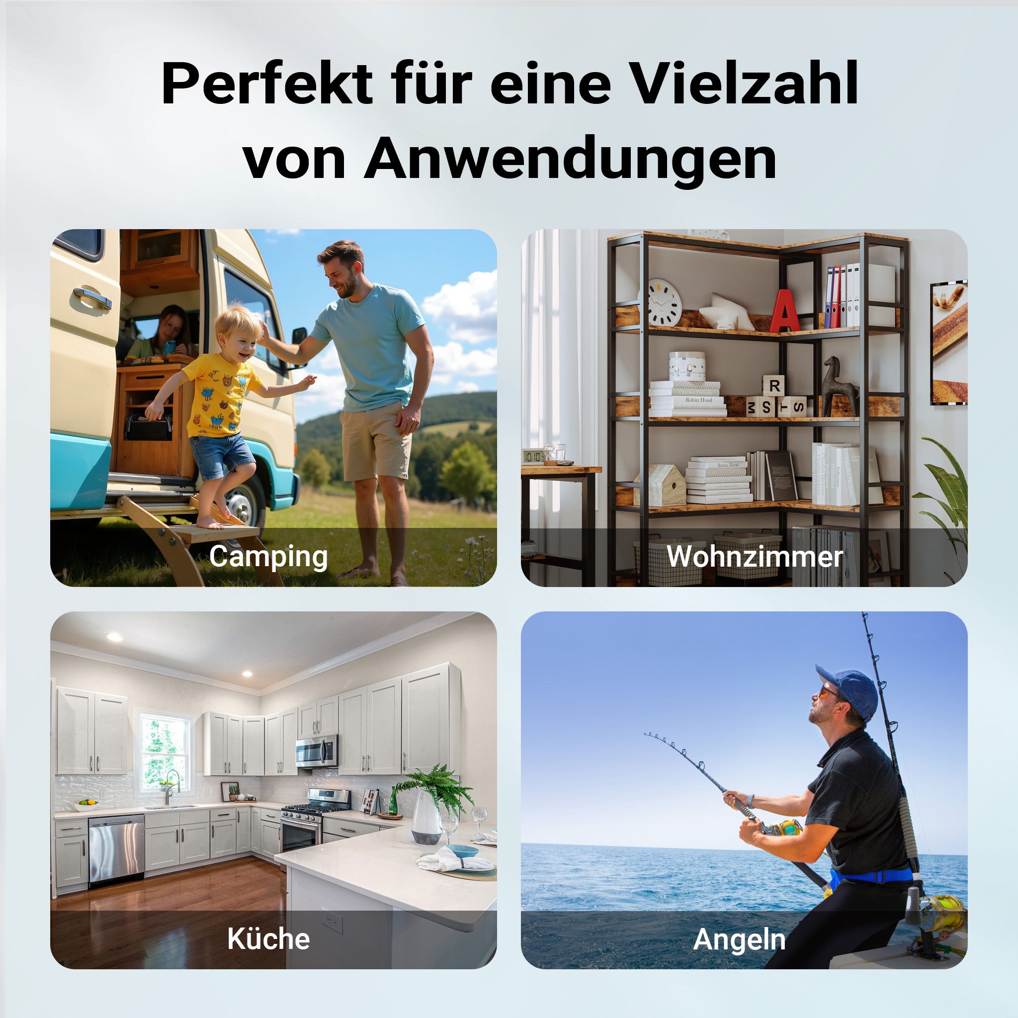 Scalino camper pieghevole in alluminio fino a 220 kg, antiscivolo, Scaletta per roulotte